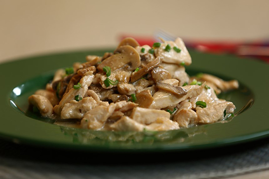 Kremalı Tavuk Tarifi ve Malzemeleri