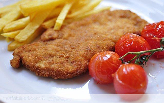 Tavuk Şinitzel Tarifi ve Malzemeleri